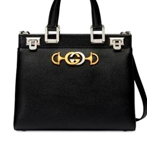 Authetinc Gucci zummi large handbag
